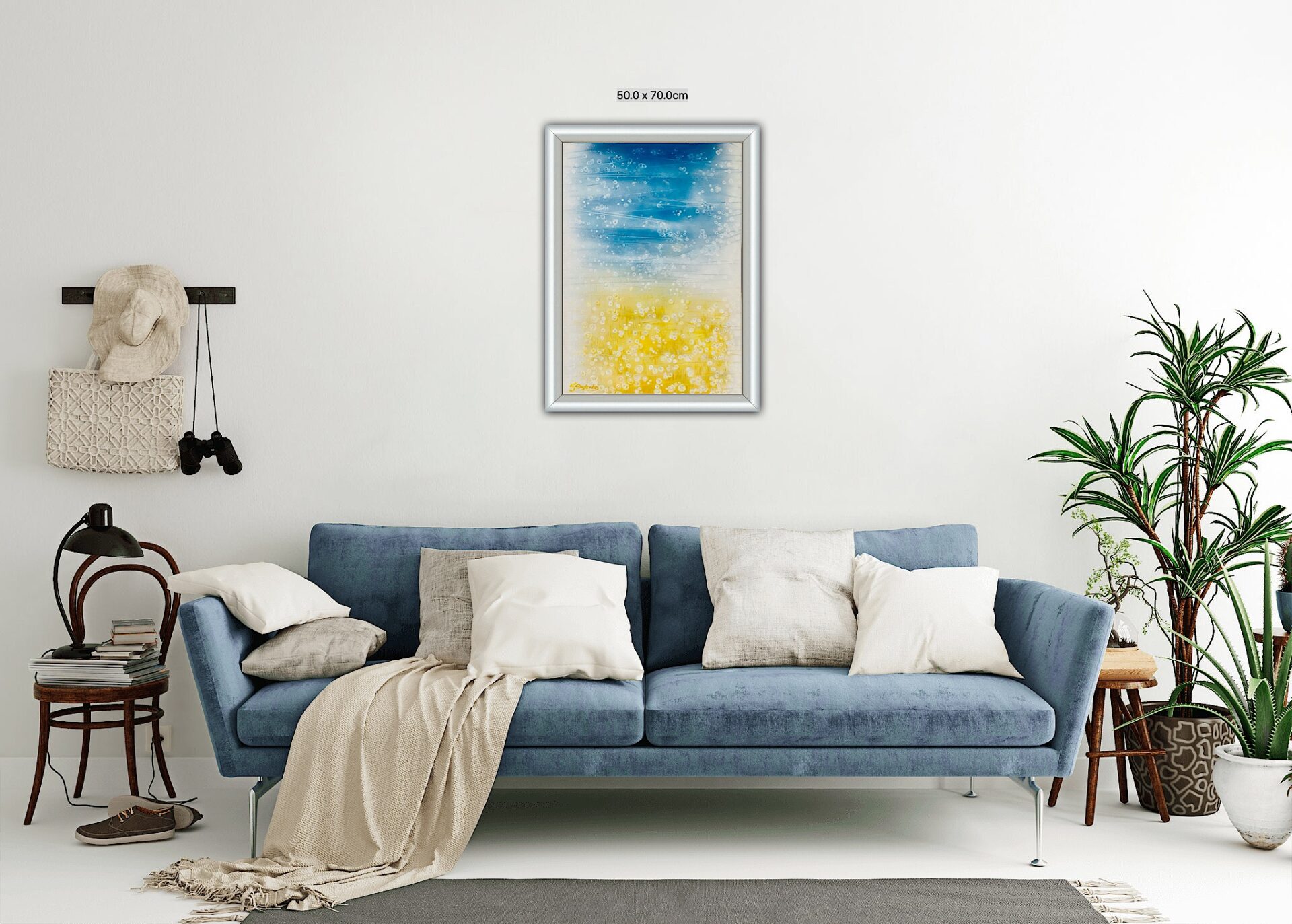 Symbol of peace / 2024 / 70x50 / Canva, Acrylic, Oil - Image 2